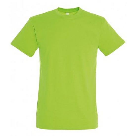 SOLS Herren Regent T-Shirt mit kurzen Ärmeln (Limette) - Image 1