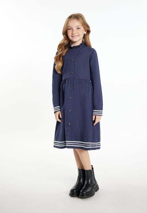 Dreimaster Kleid Mädchen (Kids) Marine - Image 5