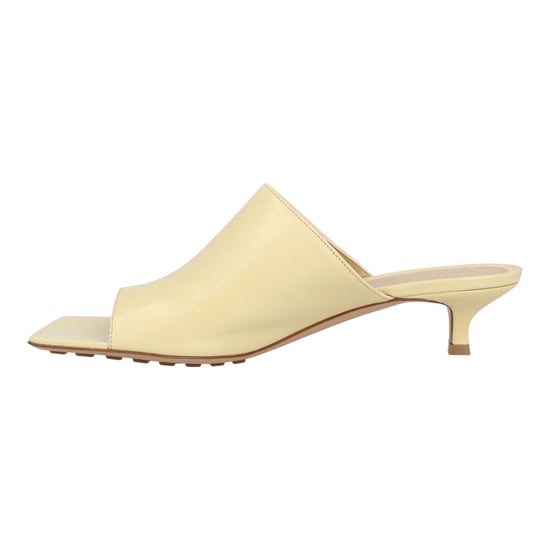 Bottega Veneta Damen Stretch-Pantoletten aus weißem Lammleder - Image 2