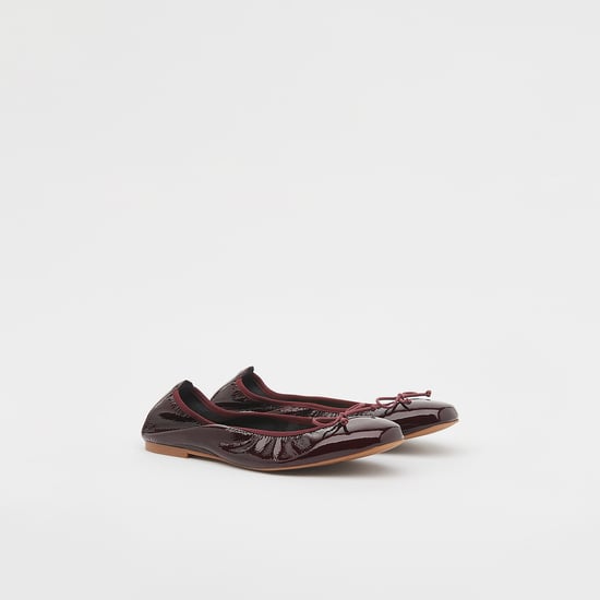 LK Bennett  Trilly Flats, Burgundy