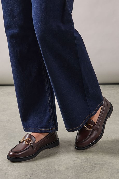 Lineka Metal Snaffle Smart Loafer
