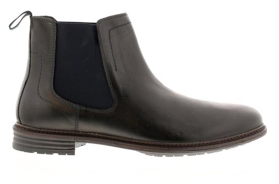 Bandwagon Mens Smart Boots Apollo Leather Slip On black