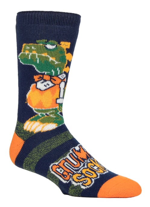 Herren Gemütliche Fleecegefütterte Freizeit-Socken | Neuartige Flauschige Thermosocken - Grumpy Socks - Image 1