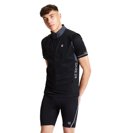 Dare 2b Mens Sequel Reflective Full Zip Cycling Vest