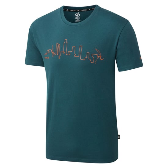 Dare 2b Mens Divide Cotton Jersey Graphic T Shirt Tee