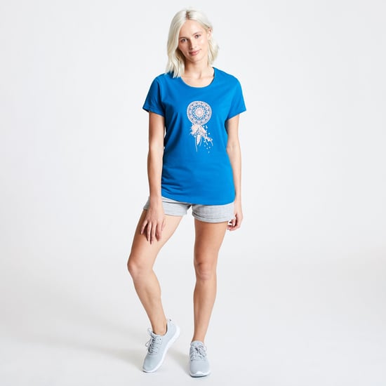 Dare 2b Womens Parallel Cotton Graphic Scoop Neck T Shirt