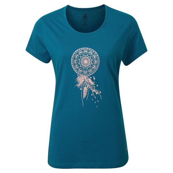 Dare 2b Womens Parallel Cotton Graphic Scoop Neck T Shirt