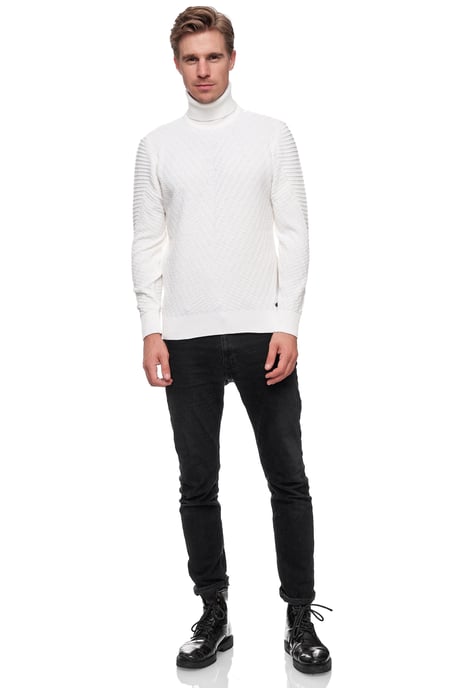 Rusty Neal Pullover Coltrui Weiß - Image 3
