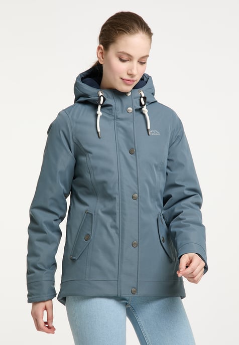 ICEBOUND Winterjacke Damen Blaugrau - Image 2