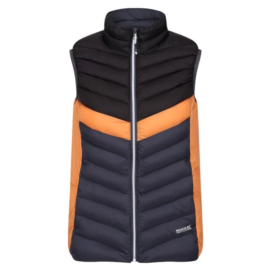 Regatta Womens/Ladies Harrock II Baffled Gilet (Seal Grey/Black)