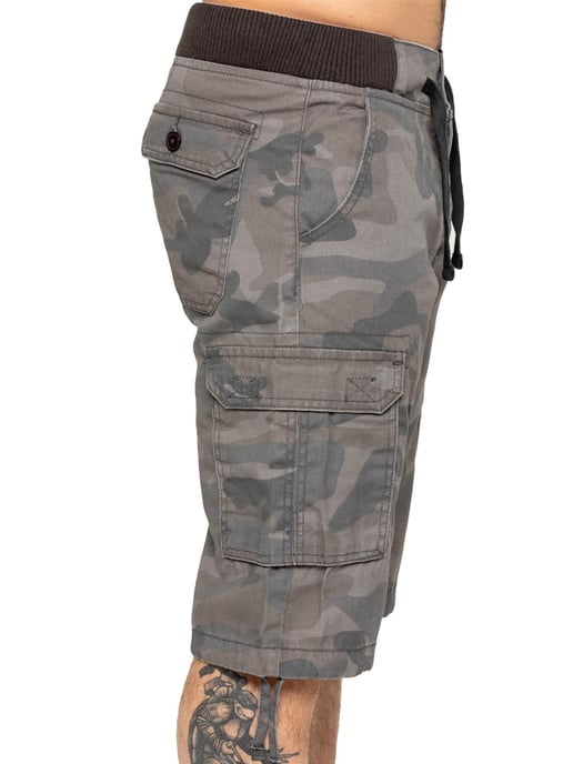 Enzo | Herren Cargo Combat Camo Shorts - Image 4