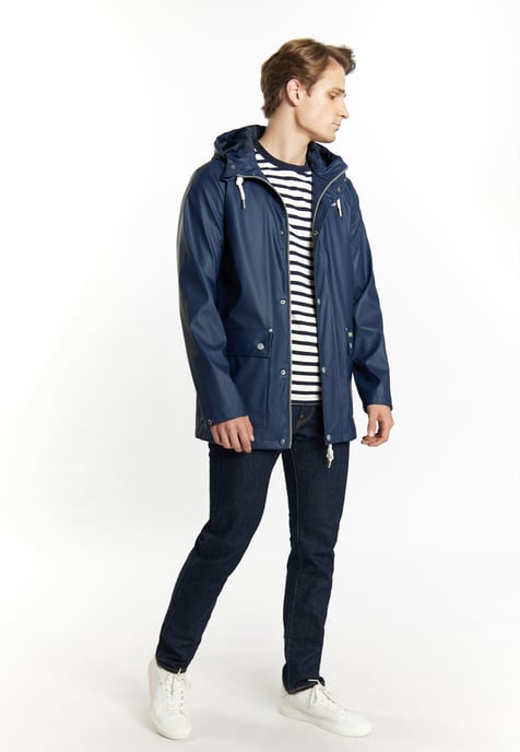 Schmuddelwedda Regenjacke Herren Marine - Image 2