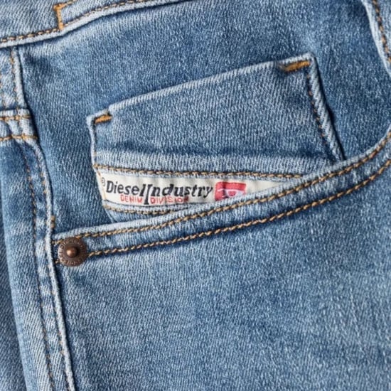 Diesel Sleenker Blue Denim Jeans - Image 4