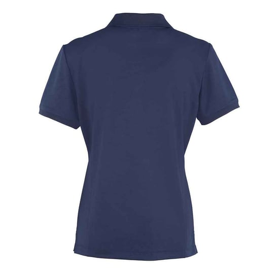 Premier - "Coolchecker" Poloshirt für Damen (Marineblau) - Image 2
