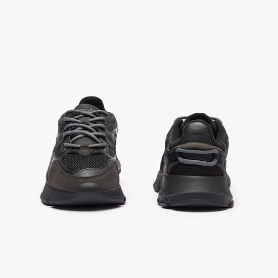 Boy's Lacoste Juniors L003 Neo Trainers in Black