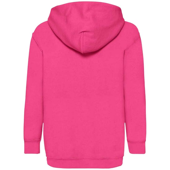 Fruit of the Loom Kinder Kapuzen Pullover Klassik 80/20 (Fuchsie) - Image 2