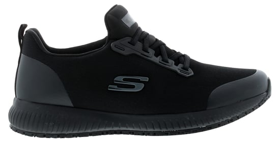 Skechers Womens Trainers Squad Lace Up black