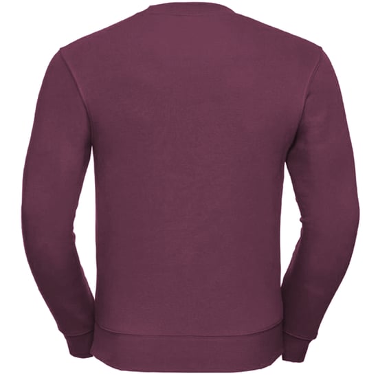 Russell Herren Authentic Sweatshirt (schlanker Schnitt) (Burgund) - Image 2