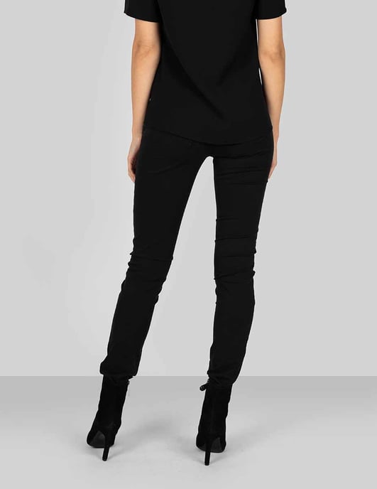 Trussardi Jeans Trousers Woman's Black
