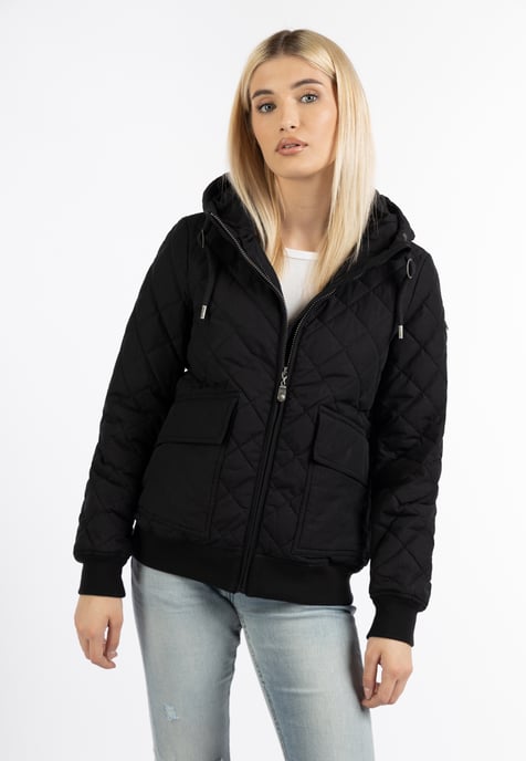 Dreimaster Blouson mit leichter Wattierung Damen Schwarz - Image 4