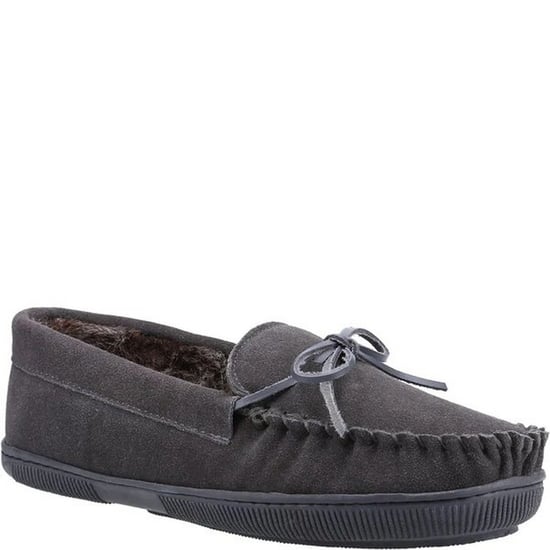 Hush Puppies Mens Ace Slippers (Grey)