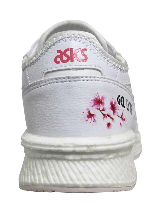 Asicstiger Hyper Gel-Lyte Womens White Running Trainer - Image 2