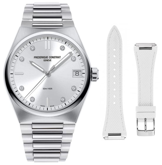 Frédérique Constant Highlife Damen silberne Uhr FC-240SD2NH6B - Image 1