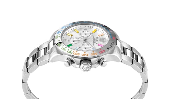 Philipp Plein Nobile Lady Damen Silber Uhr PWSBA0123 - Image 2