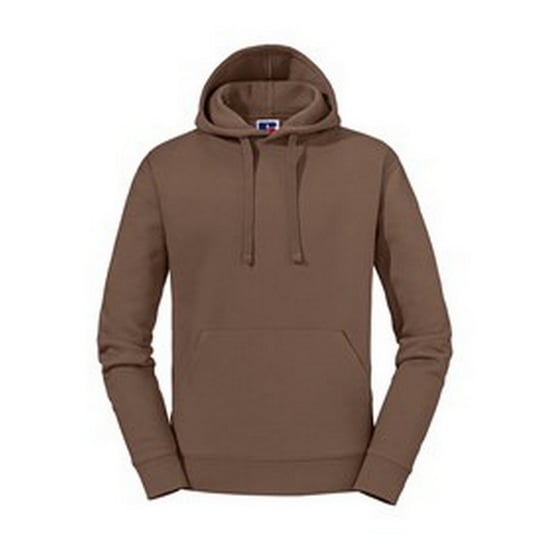 Russell - "Authentic" Kapuzenpullover für Herren (Mokka) - Image 1