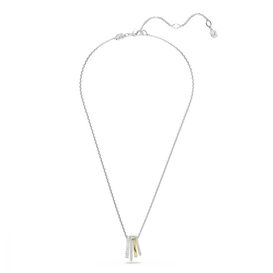 Swarovski 'Hyperbola' Damen-Halskette aus Metall - Silber/Gold 5696626 - Image 2