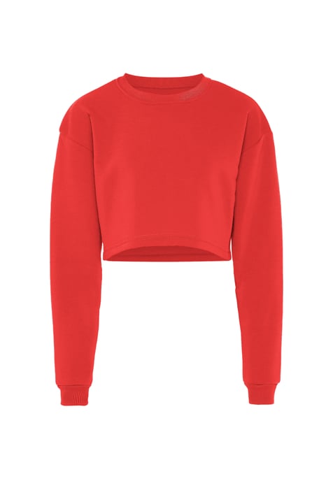 Mymo Sweatshirt Damen Sommerrot - Image 1
