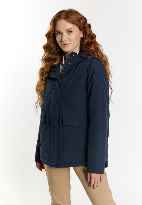 Dreimaster Arctic Winterjacke Damen nachtblau - Image 3