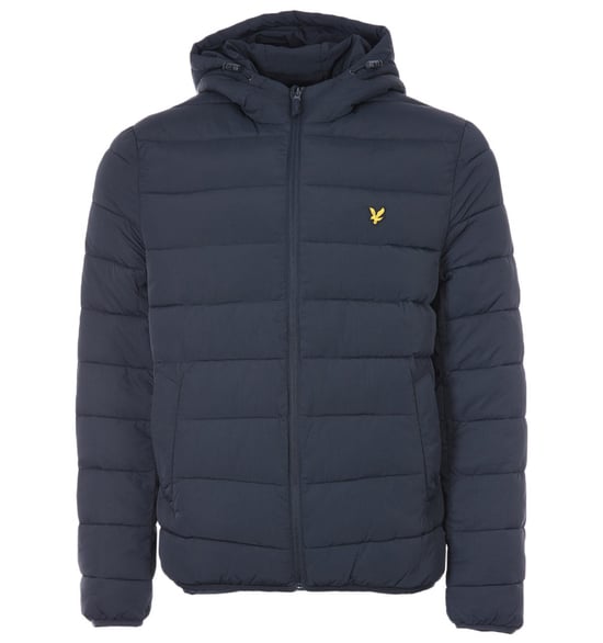 Lyle & Scott Lightweight Puffer Jacket in Navy