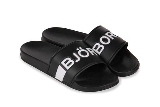Bjorn Borg Sandalen für ihn. Die Sandalen sind aus hochwertigem Gummi gefertigt. Die Sandale hat eine robuste EVA-Sohle, die für eine gute Dämpfung sorgt.  Marke: Modellname: Harper II MCKategorie: HerrensandalenMaterialien: GummiFarbe: schwarz - Image 3
