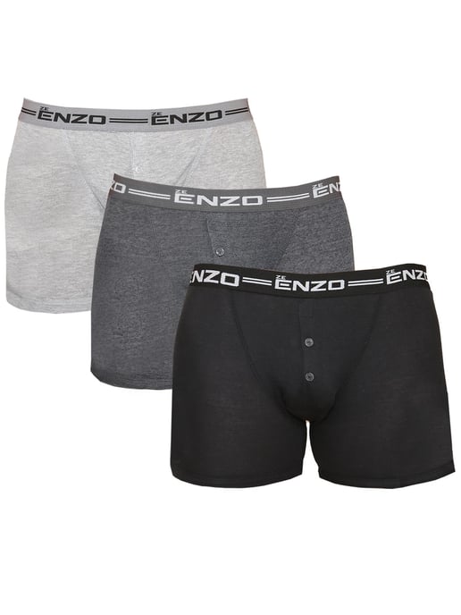 Enzo | Herren Boxershorts 3er-Pack Assorted - Image 1