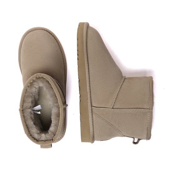 EVER AU Damen Leder Kurzstiefel - Ostrich - Image 3