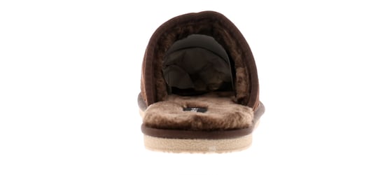 Hush Puppies Coady Wildleder Herren Hausschuhe In Braun - Image 3