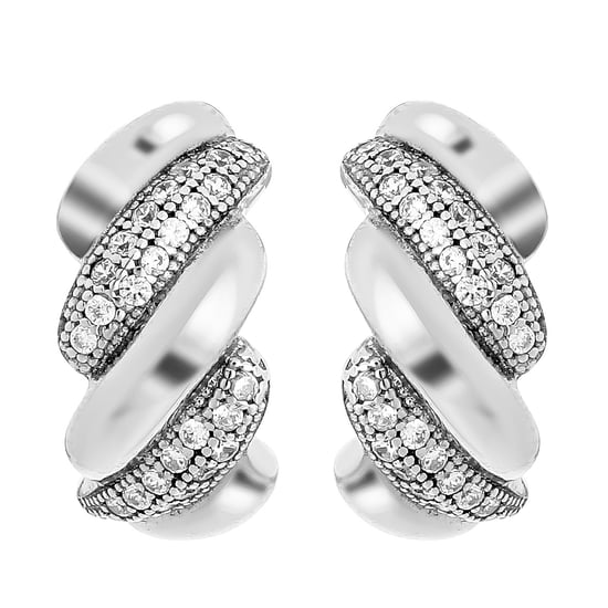 Orphelia 'Sabrina' Damen Ohrstecker aus 925 Sterling Silber - Silber ZO-7348 - Image 3
