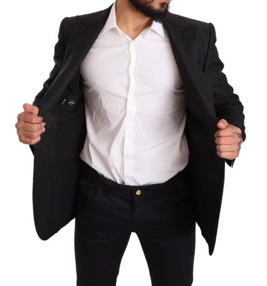 Leinen Slim-Fit Manteljacke Blazer - Image 6