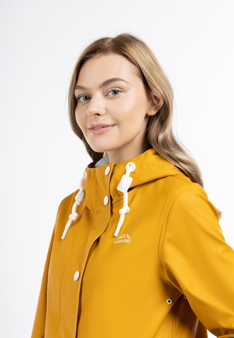 ICEBOUND Regenjacke Damen Curry - Image 5