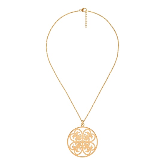 Orphelia Damen-Kette aus 925er Sterlingsilber mit Anhänger – Gold ZH-6035/2 - Image 2