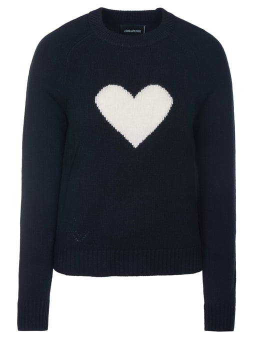 Zadig & Voltaire Pullover LILI WS HEART schwarz - Image 1
