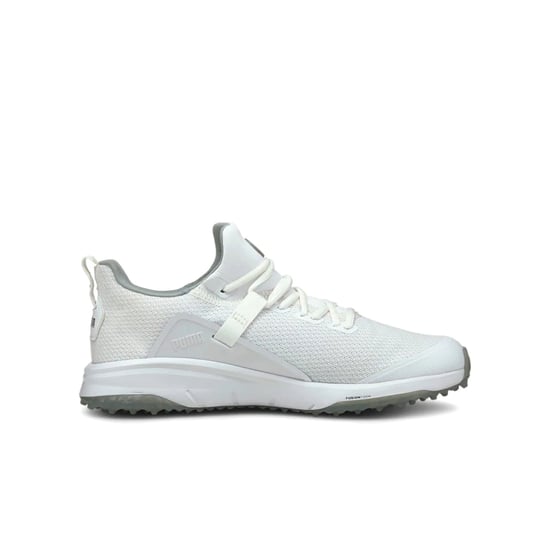 PUMA Fushion Evo Lace-Up White Synthetic Mens Trainers 193850 02