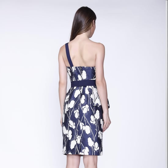Jacquard-Blumen-Bustierkleid - Image 2