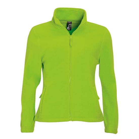 SOLS Womens/Ladies North Full Zip Fleece Jacke (Limette) - Image 1