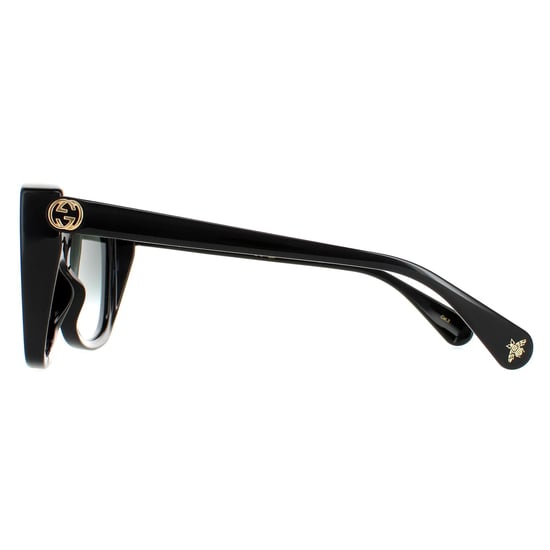 Gucci Square Womens Black Grey Gradient GG0921S