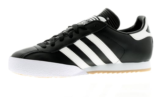 Adidas Samba Super Black Textile Leather Indoor Soccer Shoes Trainers - Image 3
