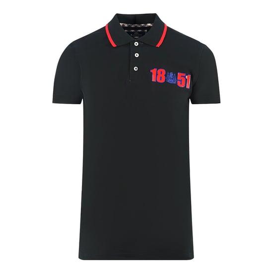 Aquascutum London 1851 Schwarzes Poloshirt - Image 1