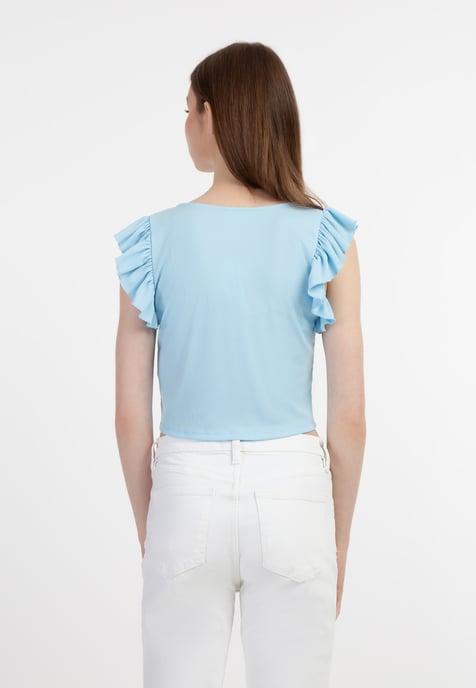 Mymo Spitze Damen hellblau - Image 4