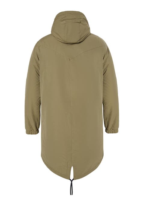 Mo Wattierter Parka Herren militärisch oliv - Image 2
